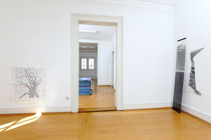 Claudia Thorban, Installation – Garten, 2017, Hohenloher Kunstverein, Ansicht 2
